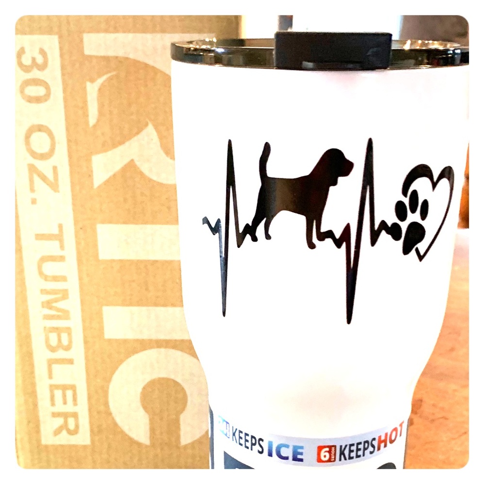 30 OZ RTIC Tumbler “Puppy Love”